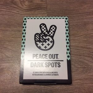 Peace out dark spots microneedling dots